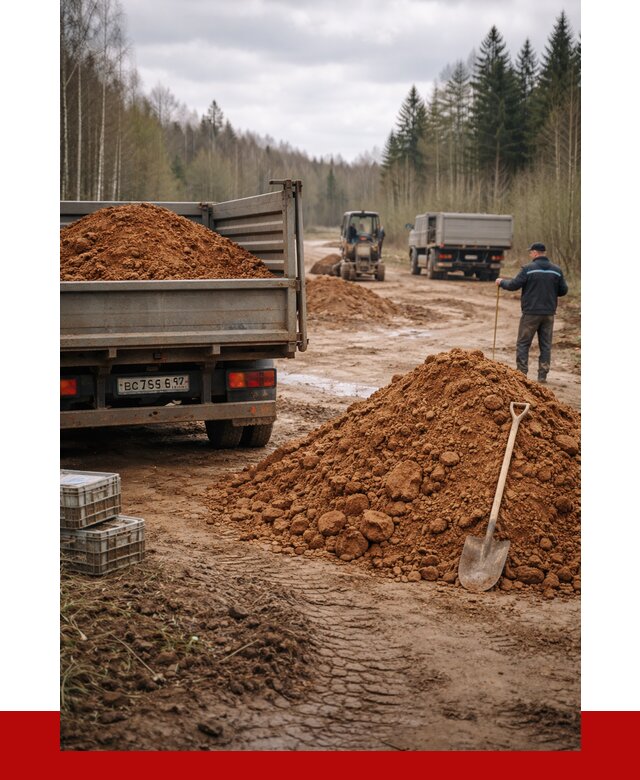 Глина и суглинки в Торжке от 4601 р. за куб | ПРОНЕРУДТрж