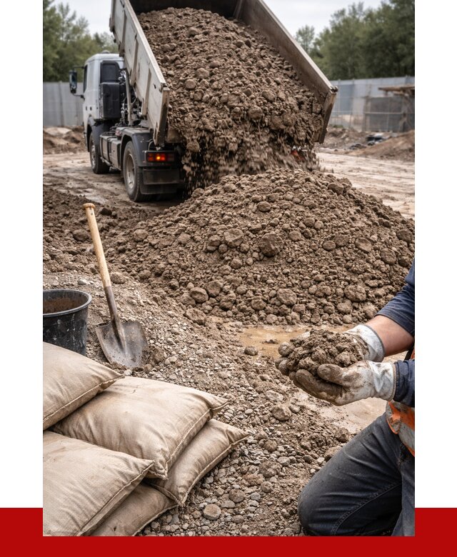 Купить глина для засыпки в Торжке от 1227 р. за куб | ПРОНЕРУДТрж
