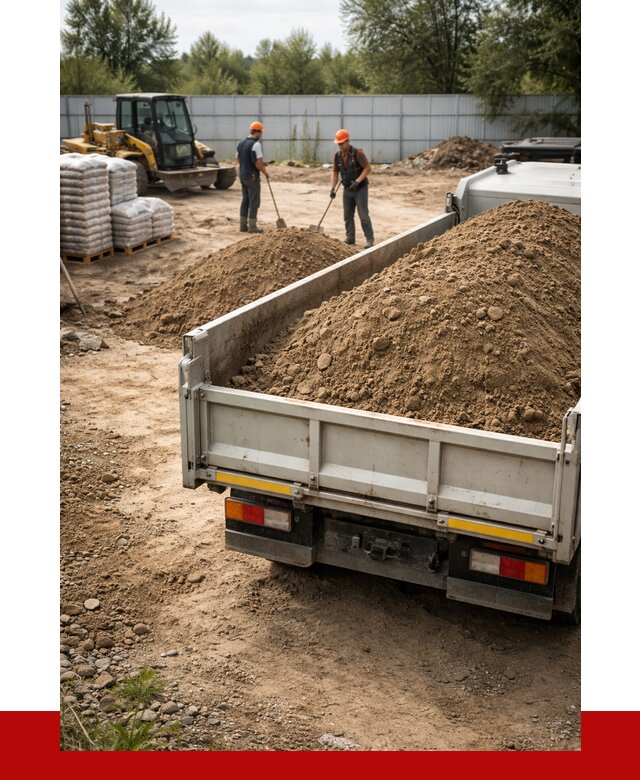 Супесь с доставкой в Торжке от 2505 р. за куб | ПРОНЕРУДТрж