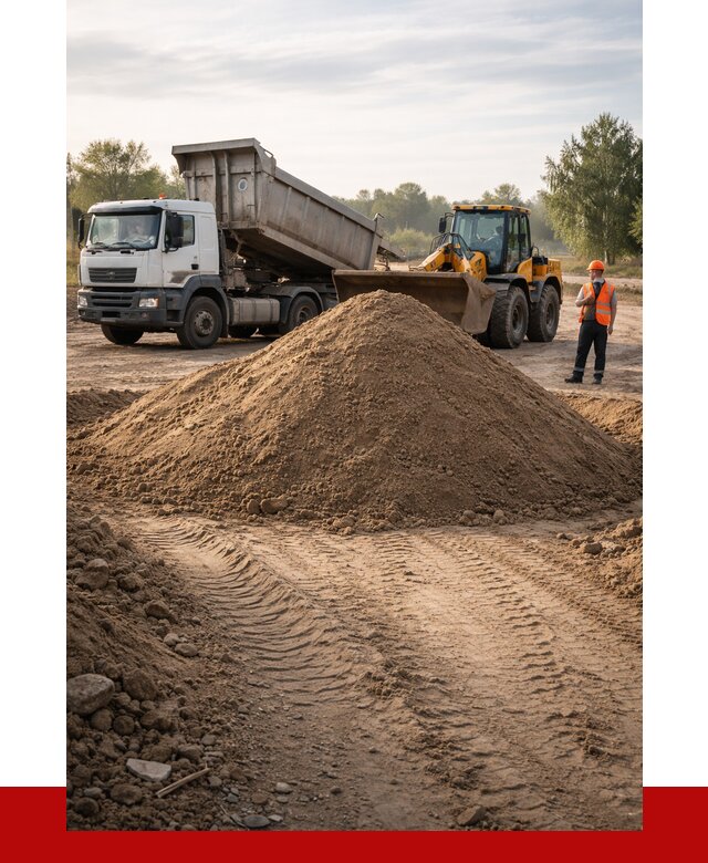 Купить песчаный грунт с доставкой в Торжке от 4294 р. | ПРОНЕРУДТрж