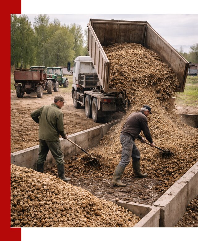 Куриный помет с доставкой в Торжке оптом и в розницу