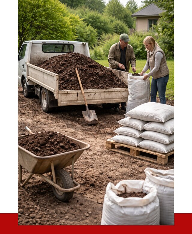 Перегной в мешках с доставкой в Торжке от 2249 р. | ПРОНЕРУДТрж