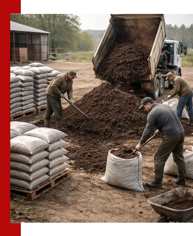 Доставка компоста оптом и в розницу в Торжке
