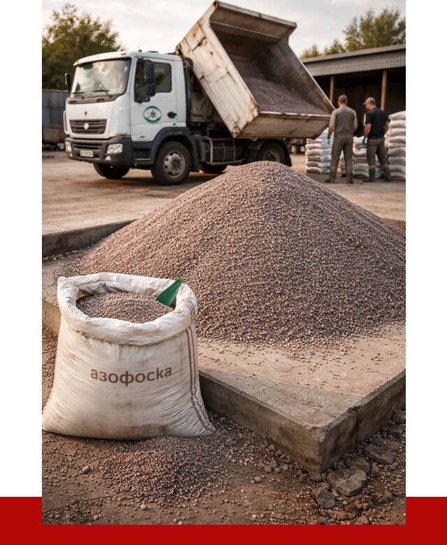 Купить азофоска в Торжке с доставкой от 1227 р. за куб | ПРОНЕРУДТрж