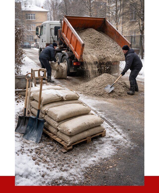 Противогололедные материалы оптом в Торжке от 4294 р. | ПРОНЕРУДТрж