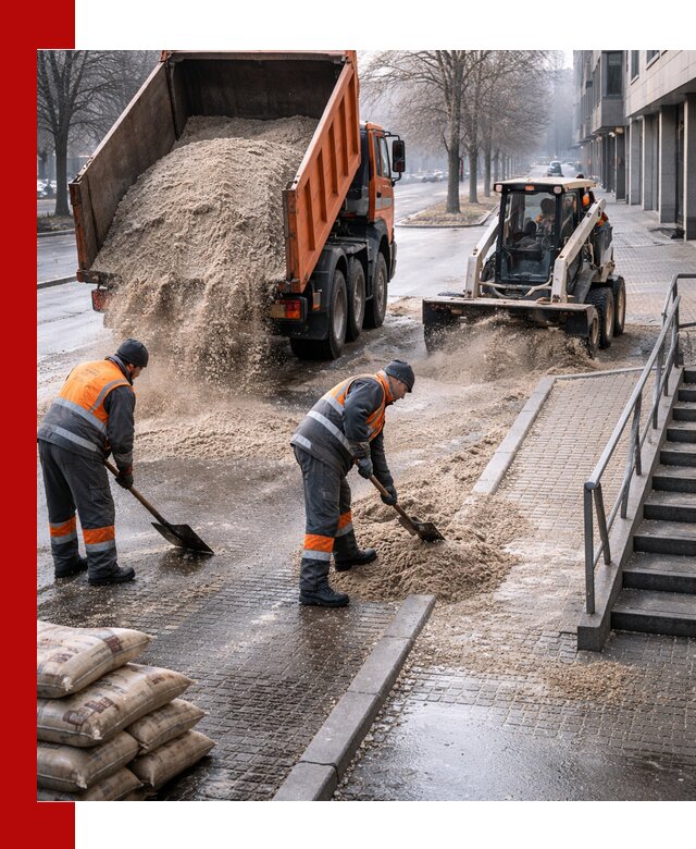 Поставка противогололедных материалов в Торжке