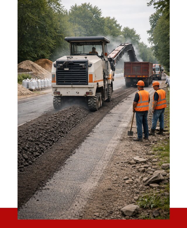 Фрезерованный асфальт в Торжке от 2249 р./куб. | ПРОНЕРУДТрж