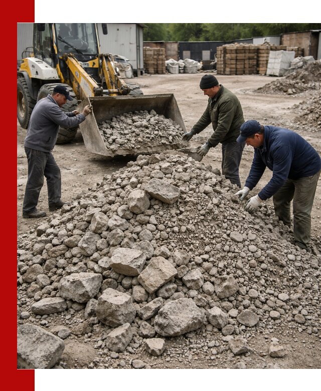 Демонтаж и вывоз бой бетона в Торжке