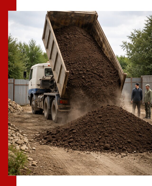 Доставка самосвалом 10 кубов в Торжке быстро и надёжно