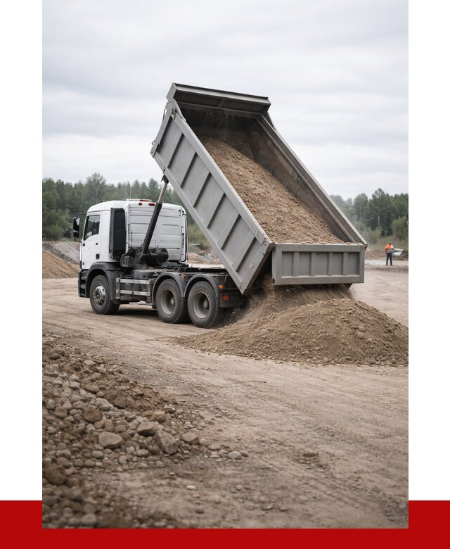 Доставка самосвалом 15 кубов в Торжке от 6646 руб. | ПРОНЕРУДТрж