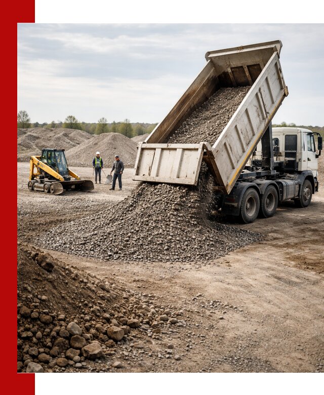 Доставка самосвалом 25 м³ в Торжке быстро и надежно