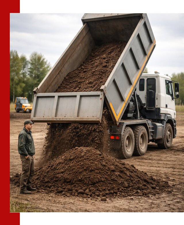Аренда самосвала с водителем в Торжке для сыпучих грузов и навоза