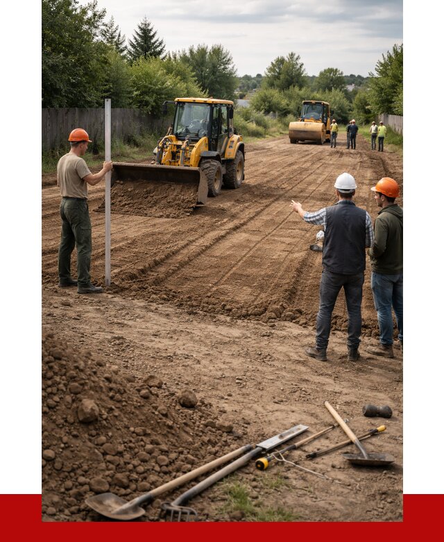Планировка участка грунтом в Торжке от 4601 р ПРОНЕРУДТрж