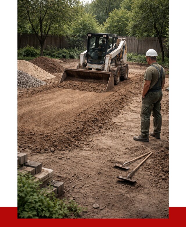 Выравнивание участка под ключ в Торжке от 3578 р. | ПРОНЕРУДТрж